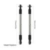 Adjustable Pull Rod for Traxxas 1/10 for WideMaxx 2.0 89086-4 for MAXX V2 2Pcs 119mm Front Toe Links Linkage 8997 Stainless Steel RC Car Parts view 2