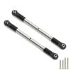 Adjustable Pull Rod for Traxxas 1/10 for WideMaxx 2.0 89086-4 for MAXX V2 2Pcs 119mm Front Toe Links Linkage 8997 Stainless Steel RC Car Parts view 4