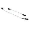 Adjustable Pull Rod for LCX for Racing 1/10 for Axial for Wraith RR10 RC Crawler Aluminum Front Axle AR60 Steering Link Upgrades Parts Accessories view 1