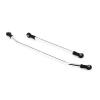 Adjustable Pull Rod for LCX for Racing 1/10 for Axial for Wraith RR10 RC Crawler Aluminum Front Axle AR60 Steering Link Upgrades Parts Accessories view 3