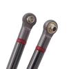 Adjustable Pull Rod for Tamiya for AXIAL for SCX10 D90 D110 CC01 1/10 10Pcs Metal M4 20MM Aluminum Link Tie Rod End Ball Joint RC Car Crawler Parts(Gray) view 2