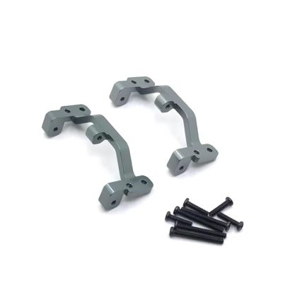 Adjustable Pull Rod for WPL 1/16 C14 C24 B14 B24 Metal Upgrade Tie Rod Holder Remote Control Car Upgrades Modifications Parts Accessories(Gray)