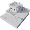 1/64 Diorama Parking Lot with Street Layout, Desktop Display view 4