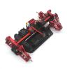 Adjustable Pull Rod for MJX 14301 14302 14303 1/14 Metal Upgrade Parts Steering Rod RC 4WD Remote Control Car Accessories(Red) view 3