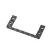 RC car Components Compatible with Tamiya GF-02 for GF02 1/10 RC Car Upgrade Parts Modification Accessories Carbon Fiber Pattern Servo Mount Plate view 3