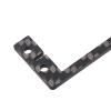 RC car Components Compatible with Tamiya GF-02 for GF02 1/10 RC Car Upgrade Parts Modification Accessories Carbon Fiber Pattern Servo Mount Plate view 4