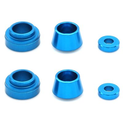 Rc Upgrades Spare for Tamiya for TT02 for TT-02 1/10 Metal Steering Bushing Set RC Car Models Repair Modify Upgrade Parts Accessories