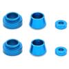 Rc Upgrades Spare for Tamiya for TT02 for TT-02 1/10 Metal Steering Bushing Set RC Car Models Repair Modify Upgrade Parts Accessories view 1