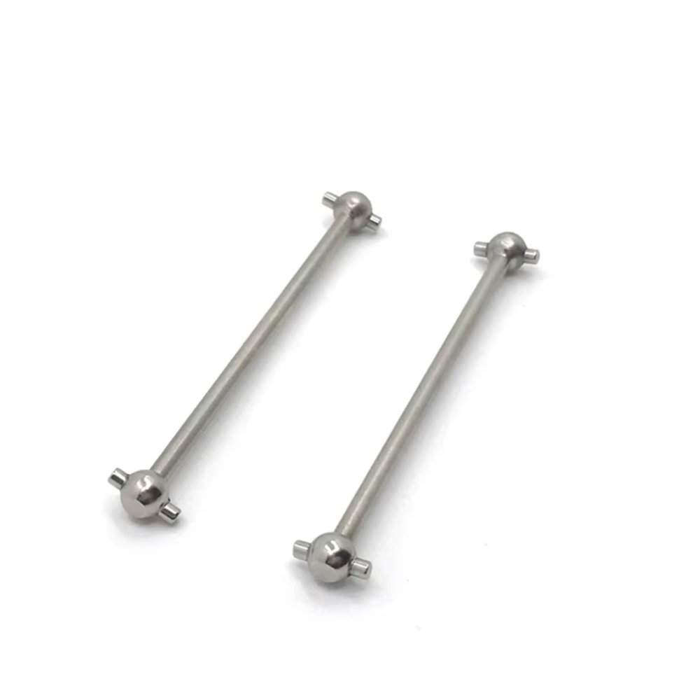 RC Accessories Compatible with WLtoys 144010 144001 144002 124016 124018 124019 1/14 1/12 RC Car Upgrade Parts Metal Front and Rear Drive Dog Bone