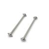 RC Accessories Compatible with WLtoys 144010 144001 144002 124016 124018 124019 1/14 1/12 RC Car Upgrade Parts Metal Front and Rear Drive Dog Bone view 1