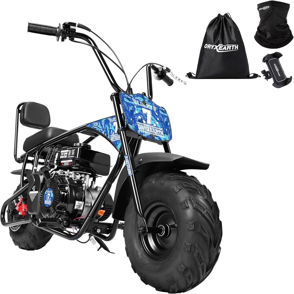 Oryxearth 99CC 4-Stroke Mini Bike, Gas Powered