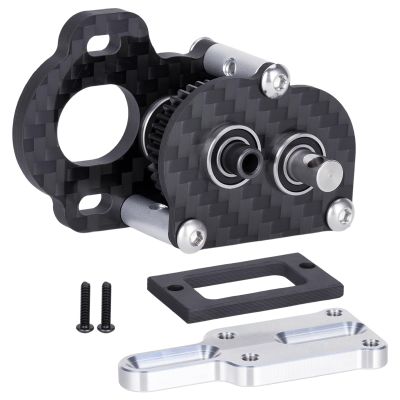 Performance Carbon Fiber Portal Transmission 48Pitch Tiny Gearbox for 1/10 LCG Chassis Cheater Rigs Upgrade Parts