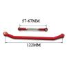 Adjustable Pull Rod for MN for MN128 1/12 Aluminum Alloy Stronger Steering Link Rod Kit Upgrade Remote Control Car Part Accessories(Red) view 2
