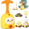 YXESO Yellow Balloon Launcher Toy Set, with 2 Cars & 26 Balloons view 1