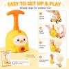 YXESO Yellow Balloon Launcher Toy Set, with 2 Cars & 26 Balloons view 3