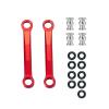 Adjustable Pull Rod for Axial 1/24 for SCX24 2PCS CNC Aluminum Links Chassis Linkage with Rod End RC Crawler Car Upgrade Accessories(Gray,35mm) view 1