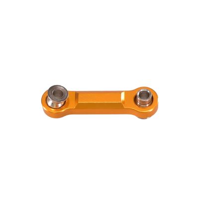Adjustable Pull Rod for Wltoys 1/18 K929 A959 A969 A979 RC Car Metal Upgrade and Modification Parts Accessories Servo Rod Server(Yellow)