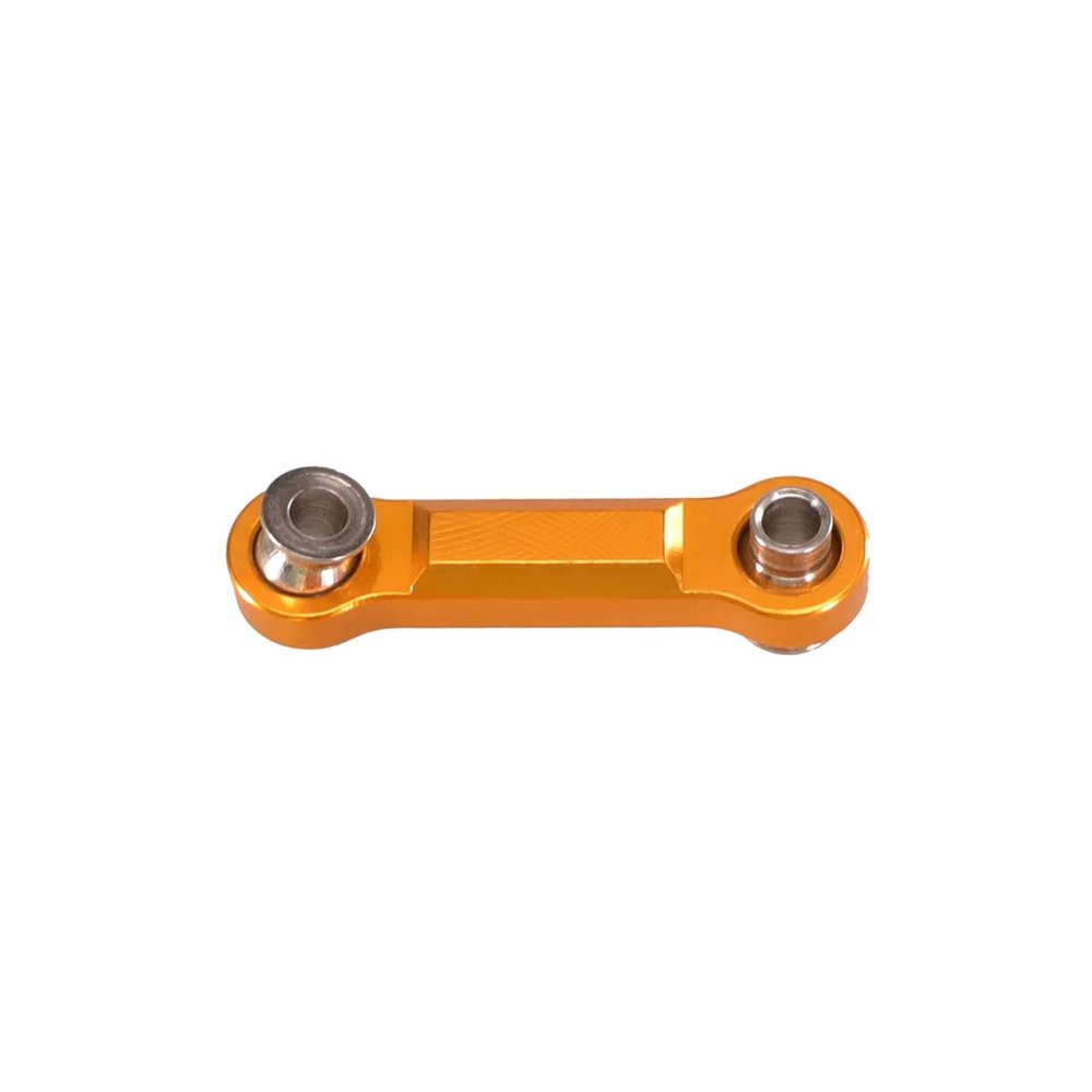 Adjustable Pull Rod for Wltoys 1/18 K929 A959 A969 A979 RC Car Metal Upgrade and Modification Parts Accessories Servo Rod Server(Yellow)