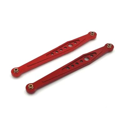 Adjustable Pull Rod for Wltoys 1/12 124006 12423 12427 12428 12429 Metal Rear Link Tie Rod RC Car Upgrade Parts Accessories(Red)