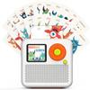 Giggaboo Player - Memory Game & Audio Player Set for Kids Aged 2 3 4 5 6 7 8| Screen-Free Bluetooth Audio Player for Stories, Music| Autism Sensory Games| Use as Speaker or with Headphones| DIY view 1