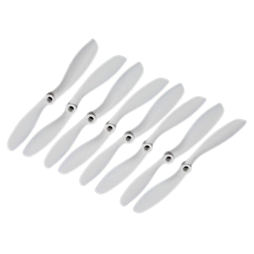 10pcs Propeller Suitable for Rctimer 8 x 4.5 Inch 8045 8 x 4.5 Inch CW CCW Props White 8 Inch Pro Suitable for FPV Multi-Rotor Quadcopter