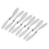 10pcs Propeller Suitable for Rctimer 8 x 4.5 Inch 8045 8 x 4.5 Inch CW CCW Props White 8 Inch Pro Suitable for FPV Multi-Rotor Quadcopter view 1