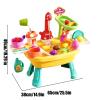 Water Table Dinosaur Toy - Kids Outdoor Play Table, Dinosaur Faucet Activity, Summer Play Set for, Backyard Beach Water Sensory Toy Set for Preschoolers Aged 3+, Beach Backyard view 2