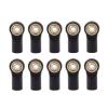 Adjustable Pull Rod for AXIAL for SCX10 D90 D110 for Tamiya CC01 1/10 10Pcs Metal M4 20MM Aluminum Link Tie Rod End Ball Joint RC Car Crawler Parts(Black) view 1