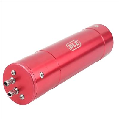 High Flow Electric Fuel Transfer Pump for DLE, Dual-Port 12V DC for RC Airplane Helicopter Gas Engine, Fast Charging Oil Pump
