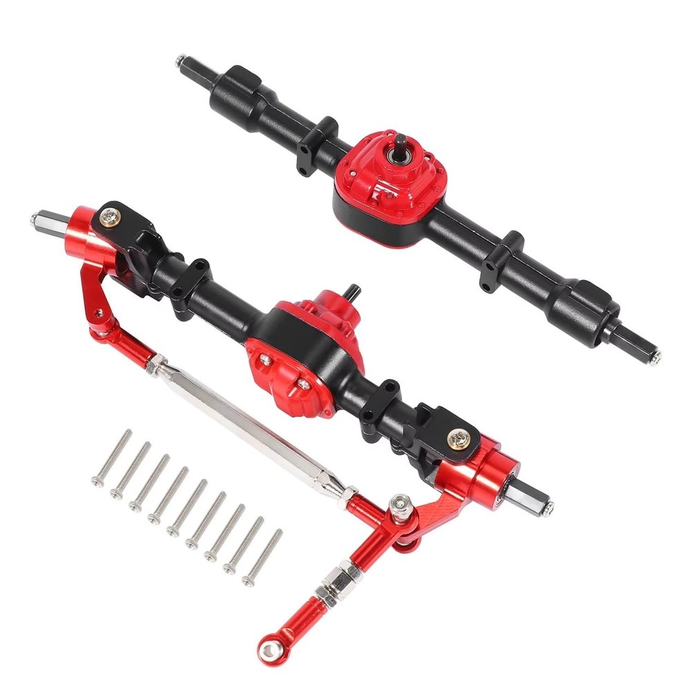 SKDUBRW RC Car Assortment for MN D90 D91 D96 D99S MN90 MN96 MN99 for MN99S 1/12 rc Car Upgrade Parts Front Rear Axle Accessories