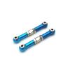 RC Accessories Compatible with MJX for Hyper Go 16207 16208 16209 16210 Remote Control Car Upgrade Parts Metal Steering Rod Steering Linkage(Blue) view 1