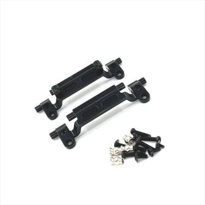RC Accessories Compatible with MN for MN168 for MN78 1/12 Remote Control Car Upgrade Parts Metal Rod for Seat Bridge Rudder Base(Black)
