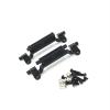 RC Accessories Compatible with MN for MN168 for MN78 1/12 Remote Control Car Upgrade Parts Metal Rod for Seat Bridge Rudder Base(Black) view 1