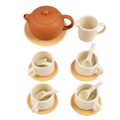 Girls Tea Partyset | Little Girls TeaSet, TeaSet for Kidgs, Dress Up Playset | Princess Tea Timeset | for Boys Playdates