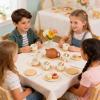 Girls Tea Partyset | Little Girls TeaSet, TeaSet for Kidgs, Dress Up Playset | Princess Tea Timeset | for Boys Playdates view 2
