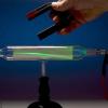 AFBEHL Cathode Ray Tube Kit, Glass X-Ray Tube with Stand, with Bracket and Base, Physics Teaching Equipment, Suitable for Students to Use in Classroom Teaching in The Laboratory view 3