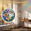 Acrylic Puzzle Suncatcher Window Hanging 8.9 Inch Sun Catcher Puzzle Kit Garden Decoration (Butterflies in Bloom, 8.9 in) view 2