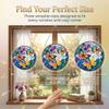 Acrylic Puzzle Suncatcher Window Hanging 8.9 Inch Sun Catcher Puzzle Kit Garden Decoration (Butterflies in Bloom, 8.9 in) view 4