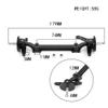 1/14 RC Aluminum Front End Steering Axle for Tamiya Tractor Truck Repair view 2