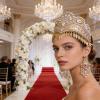 GORBUS Uyghur Styles Hair Ornament Earrings for Cosplay and Cultural Celebration Travel Souvenir Ethnic Chaplet view 3