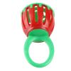 CHICIRIS Baby Cage Bell Rattle, Music Toy with Oval Handle for Early Education, Safe Plastic Metal Multicolor Instrument for Kids view 2