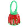 CHICIRIS Baby Cage Bell Rattle, Music Toy with Oval Handle for Early Education, Safe Plastic Metal Multicolor Instrument for Kids view 3