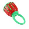 CHICIRIS Baby Cage Bell Rattle, Music Toy with Oval Handle for Early Education, Safe Plastic Metal Multicolor Instrument for Kids view 4