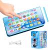 Toy Phone | Folding Pretend Smartphone | Educational Drawing Toy | for Boys Girls Preschoolers Birthday Home Apartment Playroom Holiday Daycare Kindergarten Travel Playdates view 1