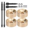 SPYMINNPOO Brass counterweight, Shockproof high compressive Strength axle Set with Upgraded Performance, for Axial SCX24 90081 1/24 RC car view 1