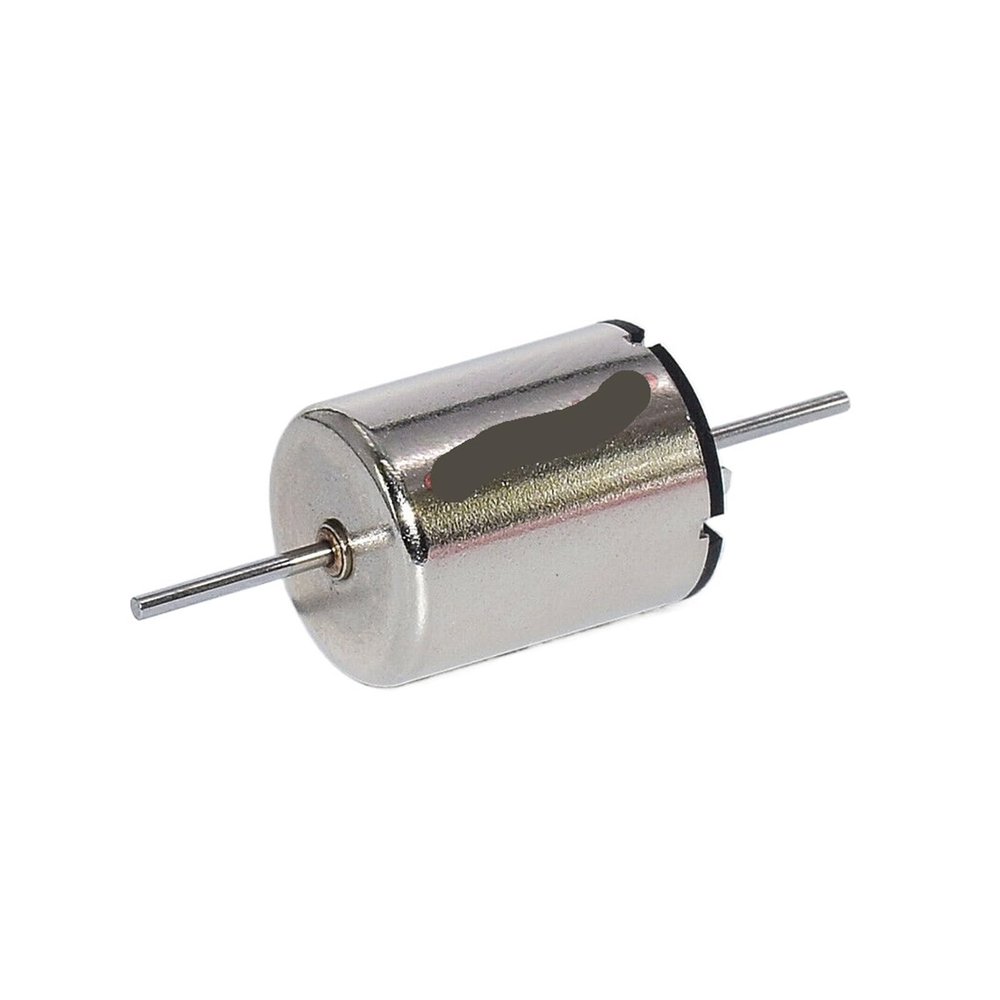 AIQFTGSNS 1215 12mm*15mm Small Coreless Dual Shaft Axis DC Electronic Starter 6V 9V 12V 17000rpm High Speed RC Rail Train Engine AIQFTGSNS
