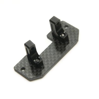 RC Upgrades for Axial for SCX10 1/10 Metal Servo Mount Carbon Plate RC Crawler Car Truck Replacement Parts Accessories