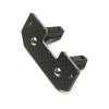 RC Upgrades for Axial for SCX10 1/10 Metal Servo Mount Carbon Plate RC Crawler Car Truck Replacement Parts Accessories view 3
