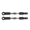 Adjustable Pull Rod for Slash 1/10 for Stampede for Rustler for Bandit 2WD Adjustable Steering Rod RC Car Aluminum Buckle Arc Chain Upgrade Part(Gray) view 3