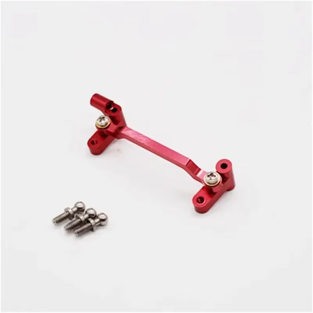 RC Cars Models Compatible with Wltoys A949 A959-B A979-B A969 1 Pcs Metal Upgrad Steering Cylinder Mounting Block Accessories(Red)